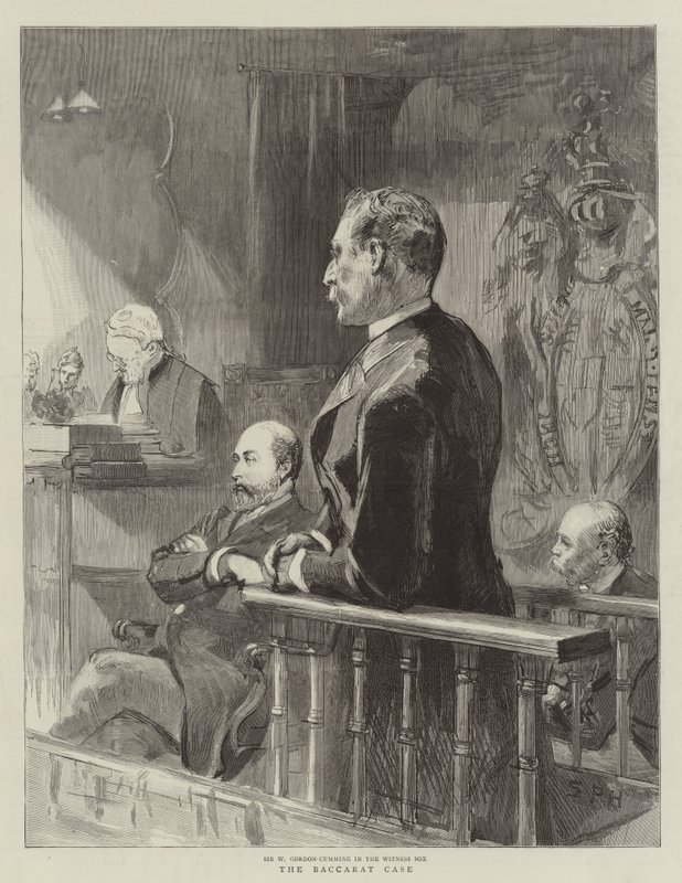 O caso de Baccarat de Sydney Prior Hall