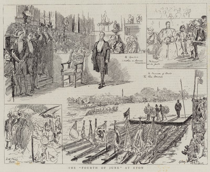 O quatro de junho em Eton de Sydney Prior Hall