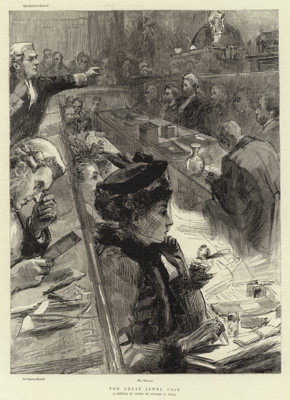 O grande caso de jóia de Sydney Prior Hall