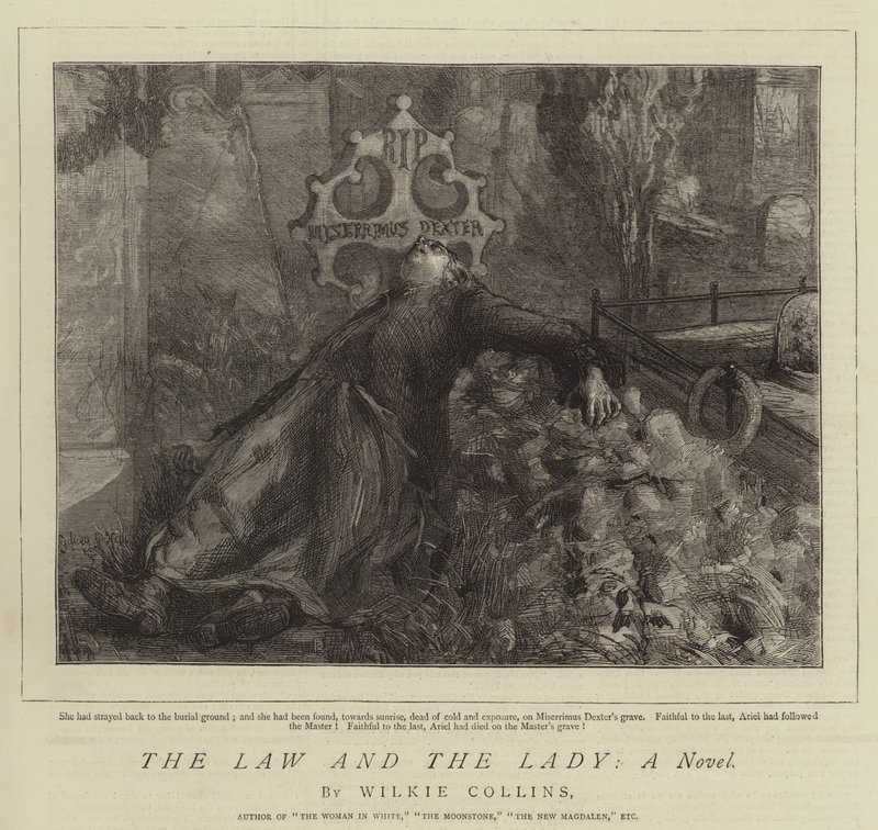 A lei e a senhora, um romance de Sydney Prior Hall