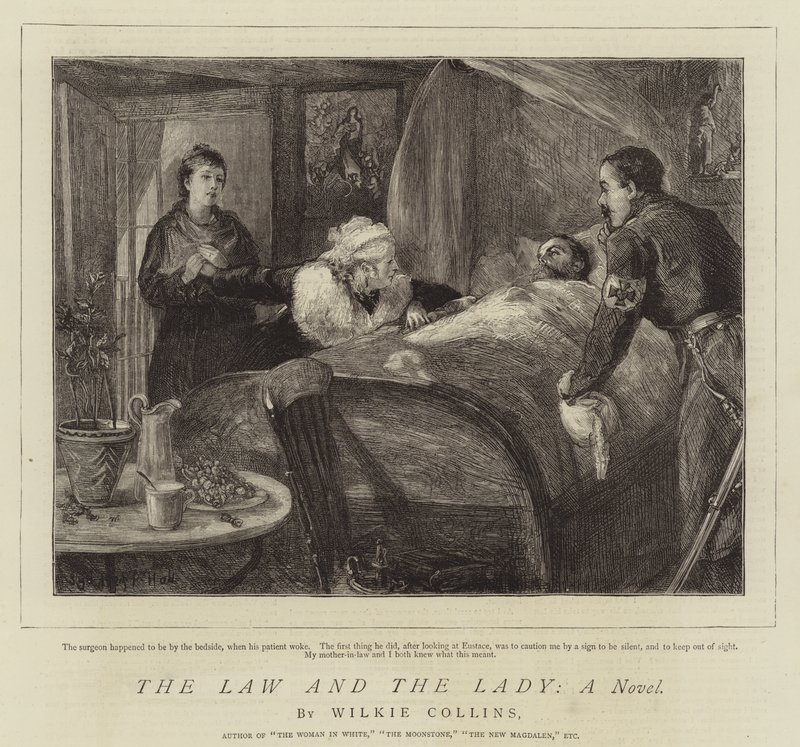 A lei e a senhora, um romance de Sydney Prior Hall