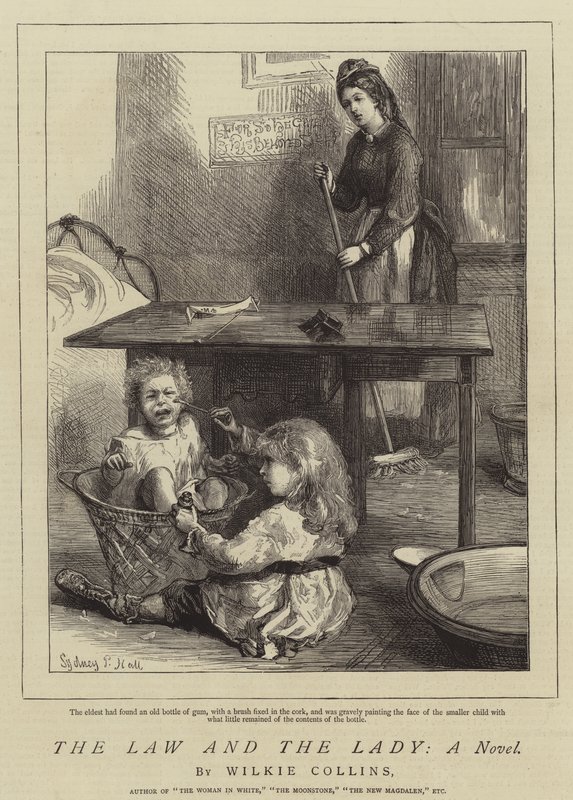 A lei e a senhora, um romance de Sydney Prior Hall