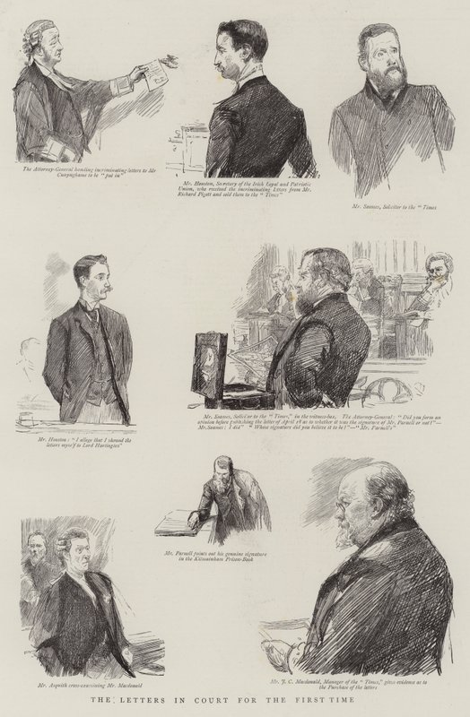 As cartas no tribunal pela primeira vez de Sydney Prior Hall