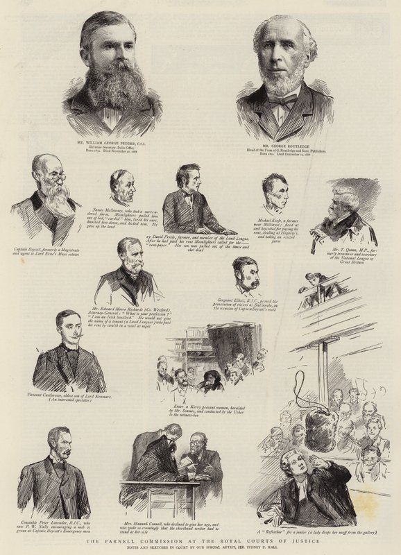 A Comissão Parnell na Royal Courts of Justice de Sydney Prior Hall