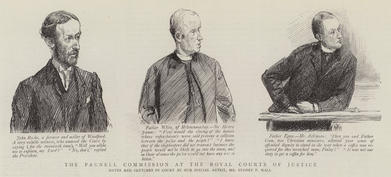 A Comissão Parnell na Royal Courts of Justice de Sydney Prior Hall