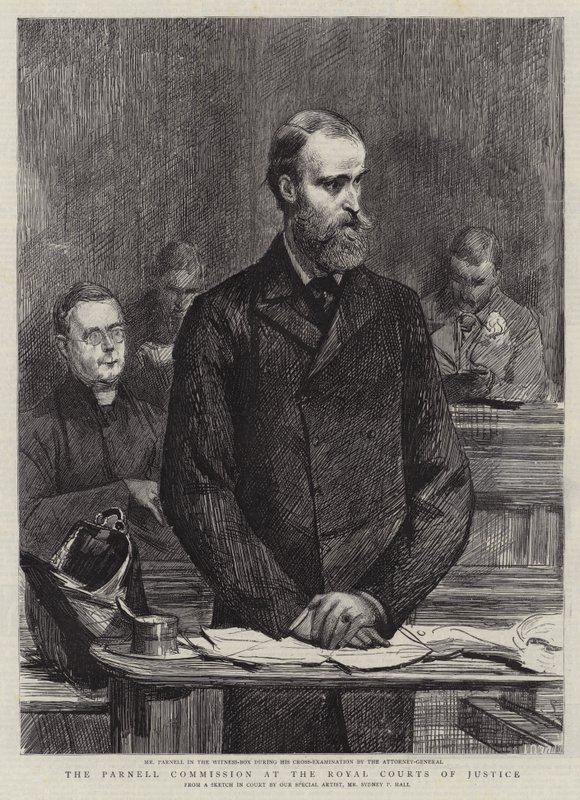 A Comissão Parnell na Royal Courts of Justice de Sydney Prior Hall