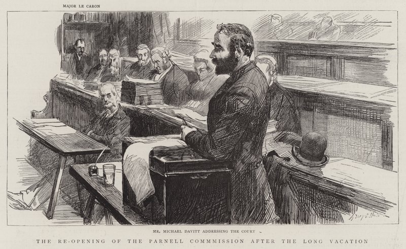A reabertura da Comissão Parnell após as longas férias de Sydney Prior Hall
