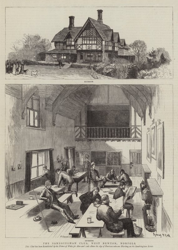 O Sandringham Club, West Newton, Norfolk de Sydney Prior Hall