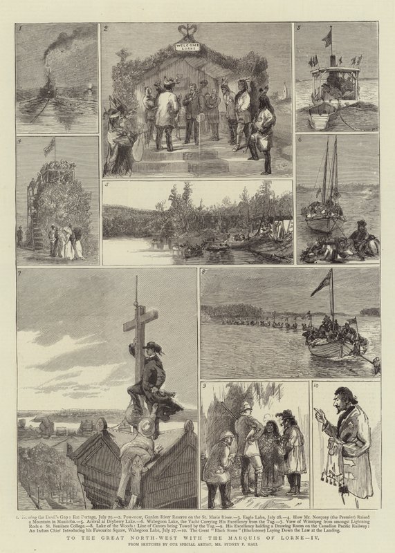 Para o Grande Noroeste com o Marquês de Lorne, IV de Sydney Prior Hall