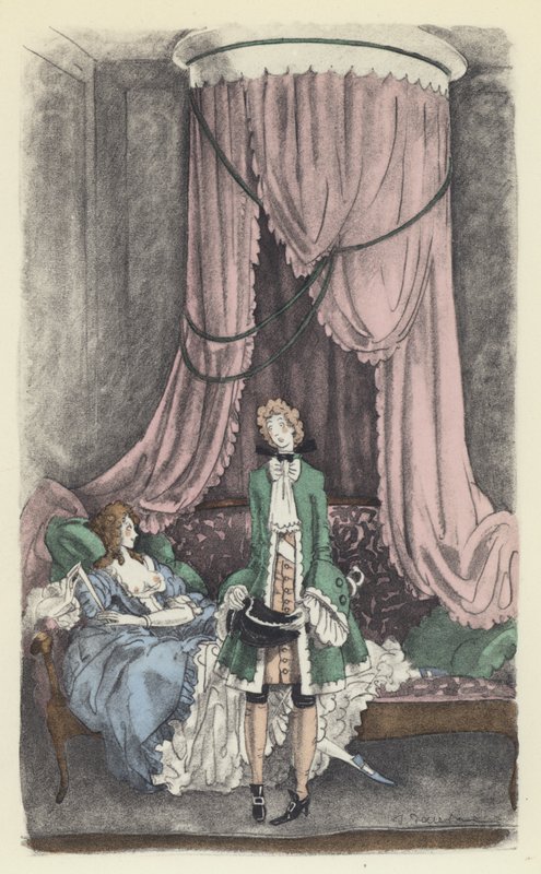 Ilustração para Voltaires Candide de Sylvain Sauvage