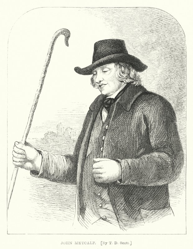John Metcalf (gravura) de T. D. (after) Scott