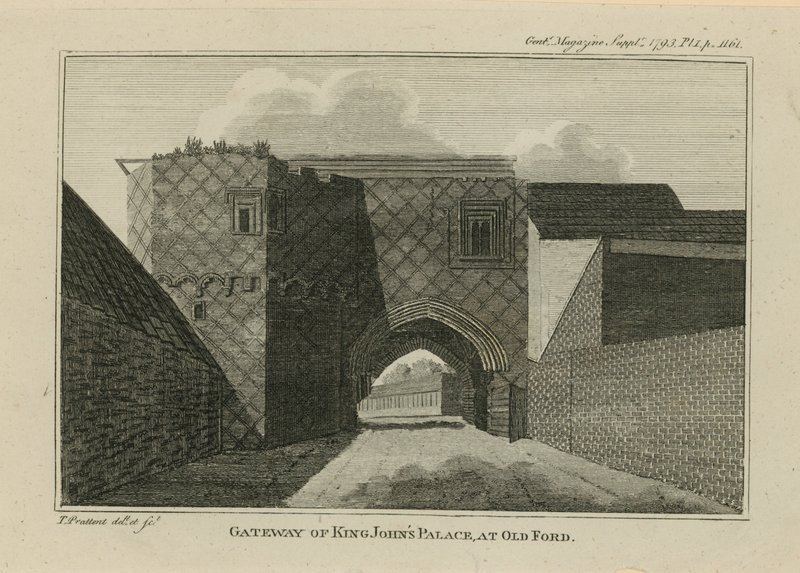 Porta de entrada do Palácio do Rei João de T. Prattent