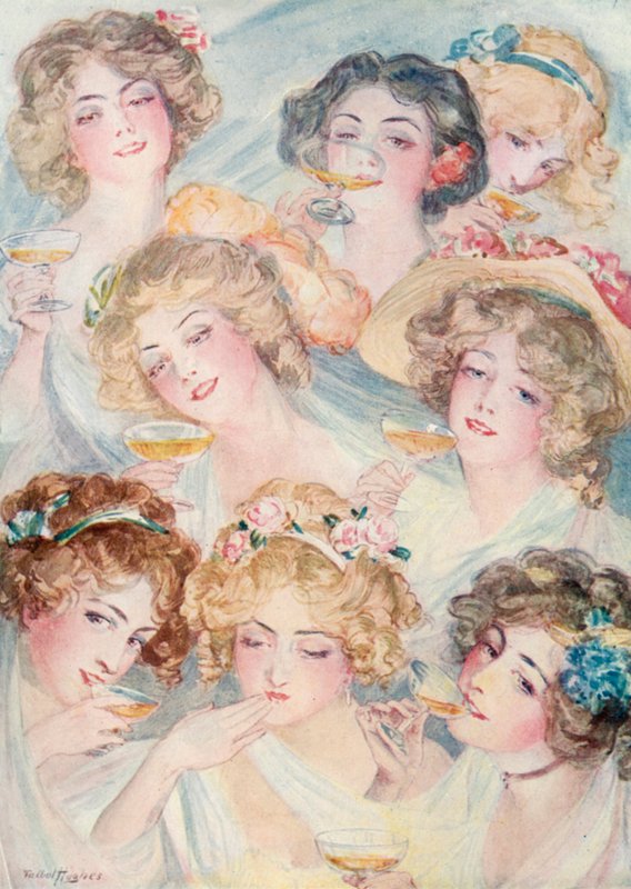 A viúva alegre: "Adeus" de Talbot Hughes