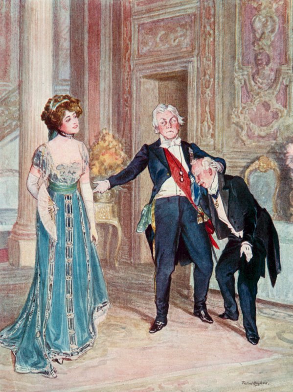 A viúva alegre: Novikovitch consulta os popoffs de Talbot Hughes