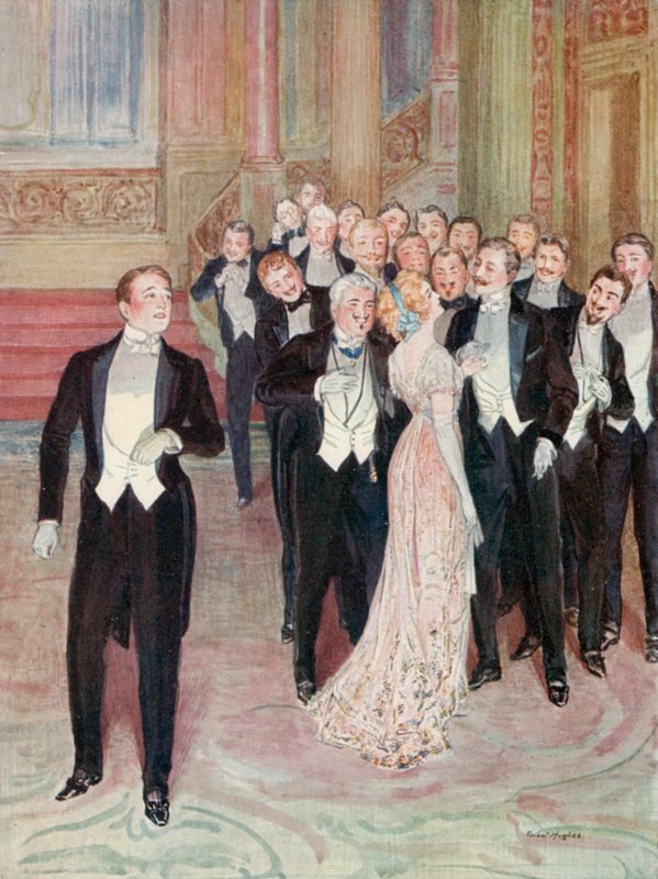 The Merry Widow: Parceiros aqui em abundância! de Talbot Hughes