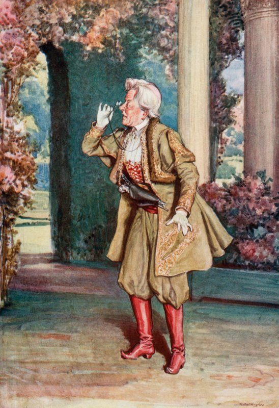 A viúva alegre: Popoff O que um wheedler! de Talbot Hughes