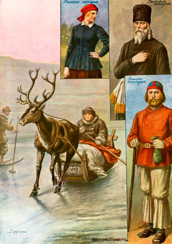 Fantasias da Noruega e da Lapônia de Tancredi Scarpelli