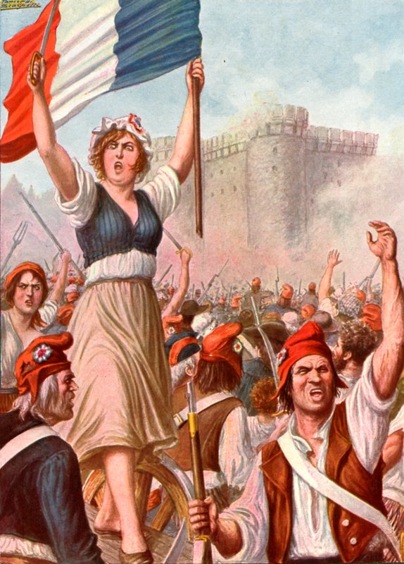 Revolução Francesa - Tomando a Bastilha de Tancredi Scarpelli