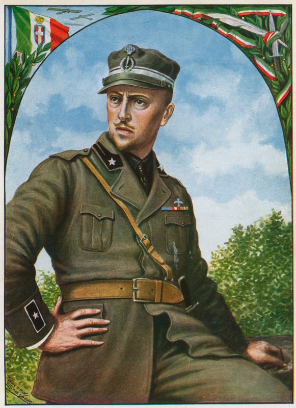Gabriele d&39;Annunzio, o poeta soldado de Tancredi Scarpelli