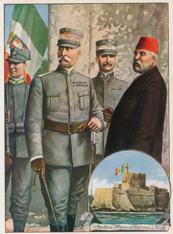 General Giovanni Ameglio, o conquistador de Rodes de Tancredi Scarpelli