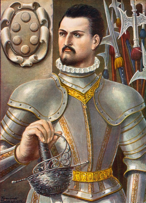 Giovanni de Medici também conhecido por Bande Nere de Tancredi Scarpelli