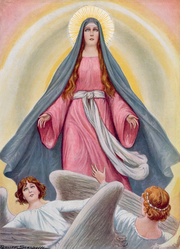 Ilustração para a Divina Comédia de Dante de Tancredi Scarpelli