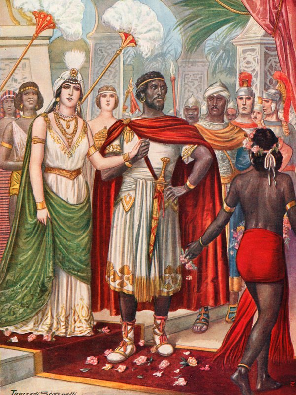 Casamento de Massinissa e Sofonisba de Tancredi Scarpelli
