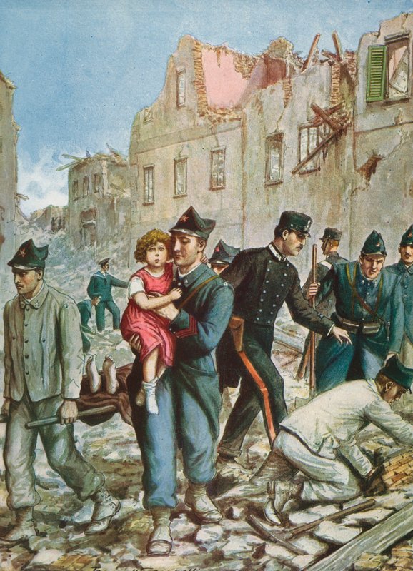 Terremoto de Messina de Tancredi Scarpelli