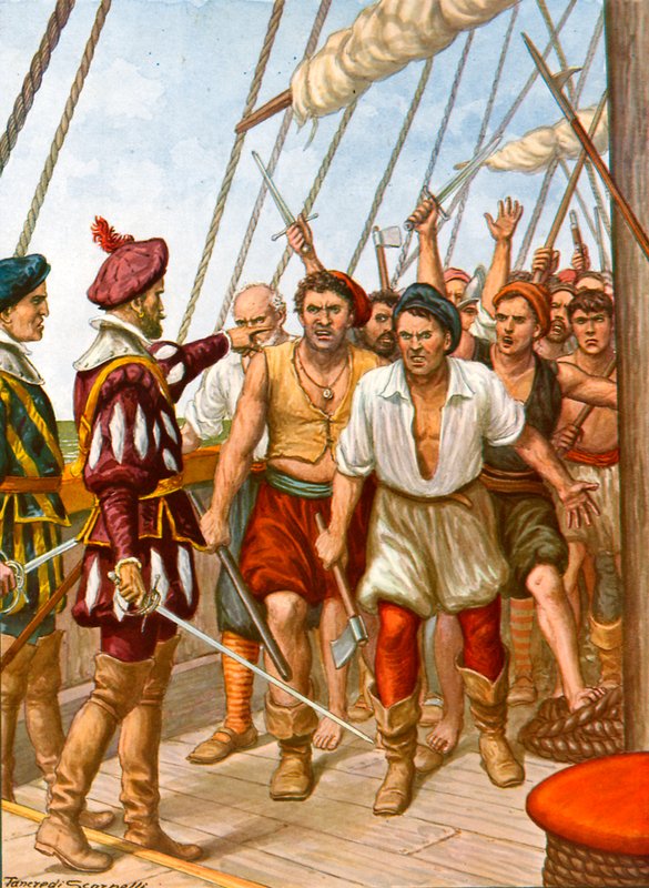 Motim da tripulação do navio português Fior del Mare de Tancredi Scarpelli