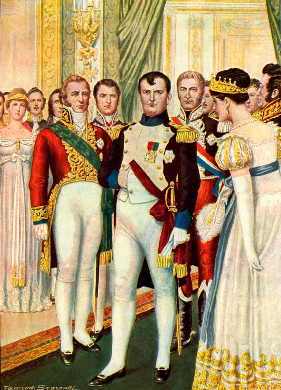 Napoleão na corte de Tancredi Scarpelli