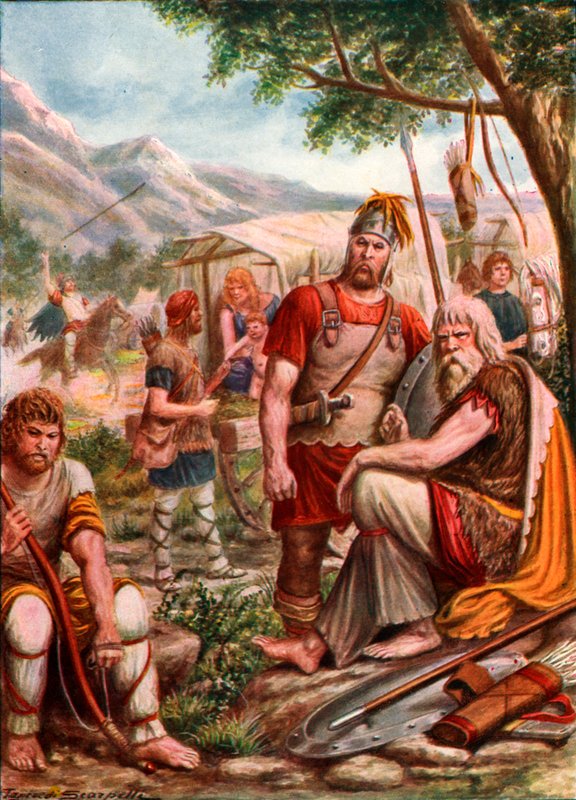 Acampamento ostrogodo de Tancredi Scarpelli