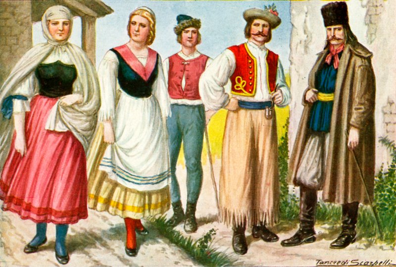 Camponeses da Hungria de Tancredi Scarpelli