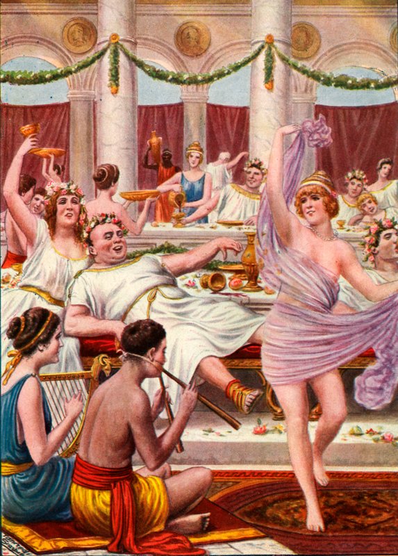 Festa romana de Tancredi Scarpelli