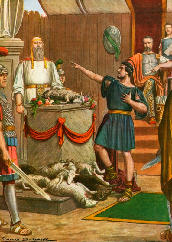 Sacrifício aos deuses de Tancredi Scarpelli