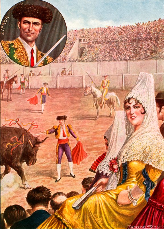 Tourada espanhola de Tancredi Scarpelli