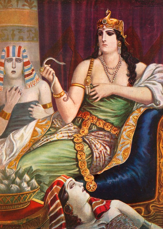 Suicídio de Cleopatra de Tancredi Scarpelli