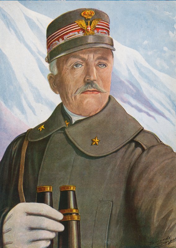 O general Luigi Cadorna de Tancredi Scarpelli