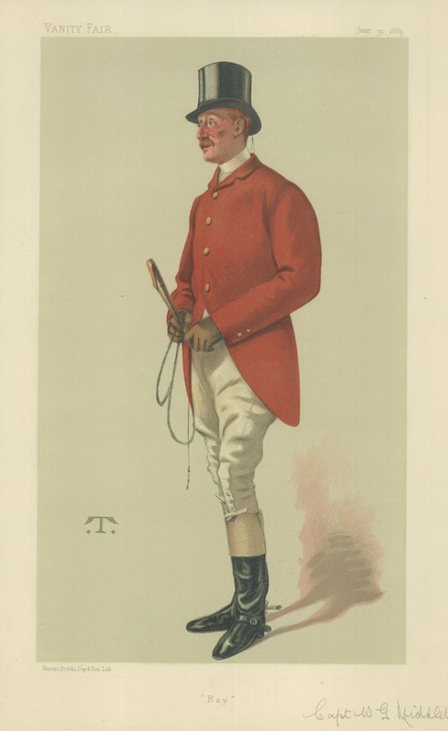 Capitão William George Middleton de Theobald Chartran