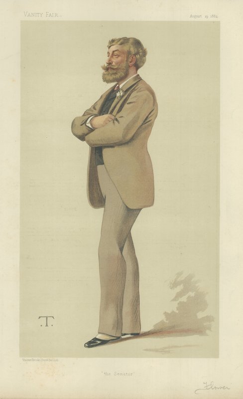 Mr Cyril Flower de Theobald Chartran