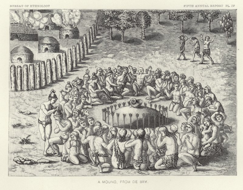 Um monte, de De Bry de Theodore de Bry
