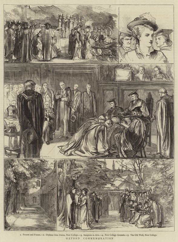 Comemoração de Oxford de Theodore Blake Wirgman