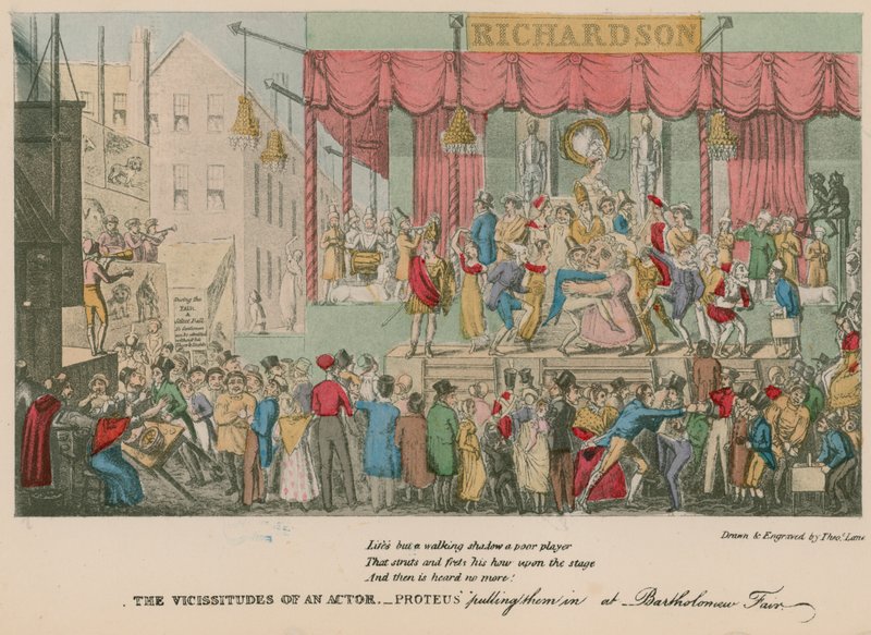As vicissitudes de um ator de Theodore Lane