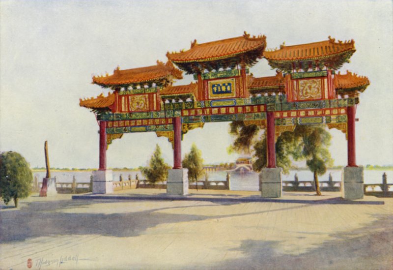 Pequim, o Grand Pailau, Palácio de Verão de Thomas Hodgson Liddell