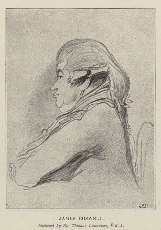 James Boswell de Thomas Lawrence