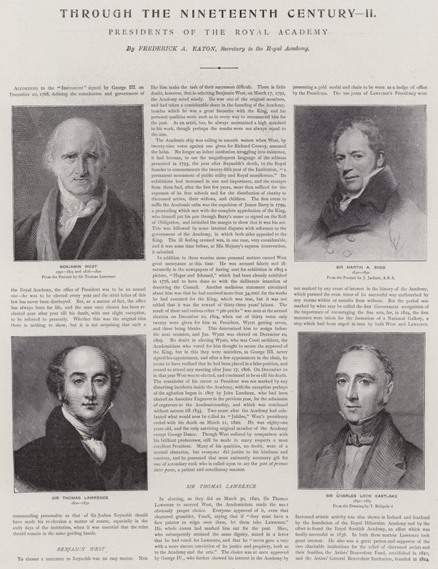 Presidentes da Royal Academy de Thomas Lawrence