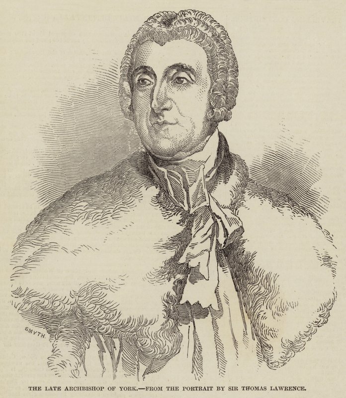 O falecido arcebispo de York de Thomas Lawrence