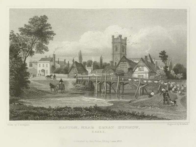 Easton, perto de Great Dunmow, Essex de Thomas Mann Baynes