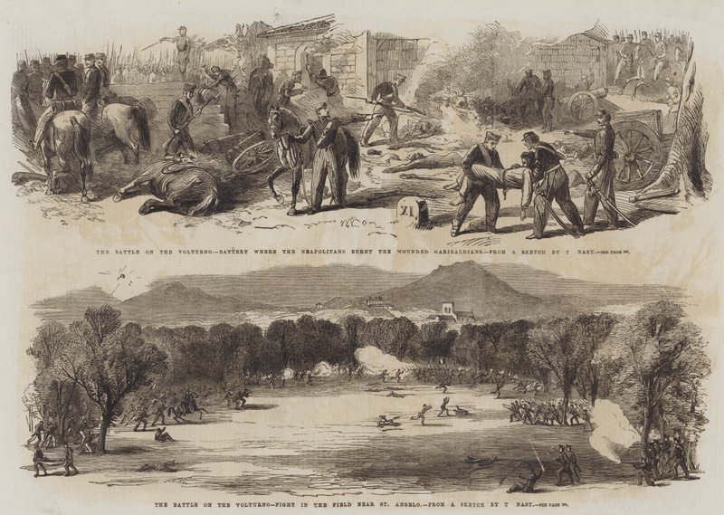 Esboços da Itália de Thomas Nast