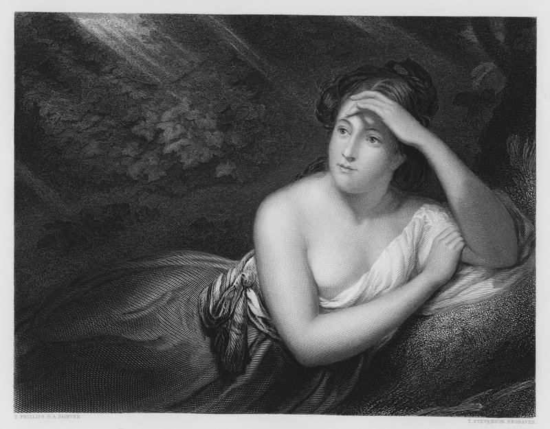 A Ninfa, da foto na Galeria Vernon de Thomas Phillips