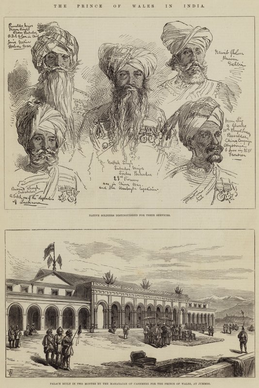 O Príncipe de Gales na Índia de Thomas W. Wood